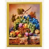 Fruits Spilling Down of Basket Diamond Painting