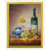 Wine & Grapes Still Life Diamond Painting