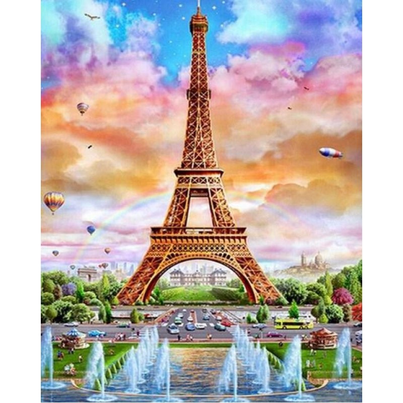 Eiffel Tower & W...