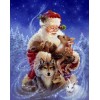 Santa Claus with Animal Friends