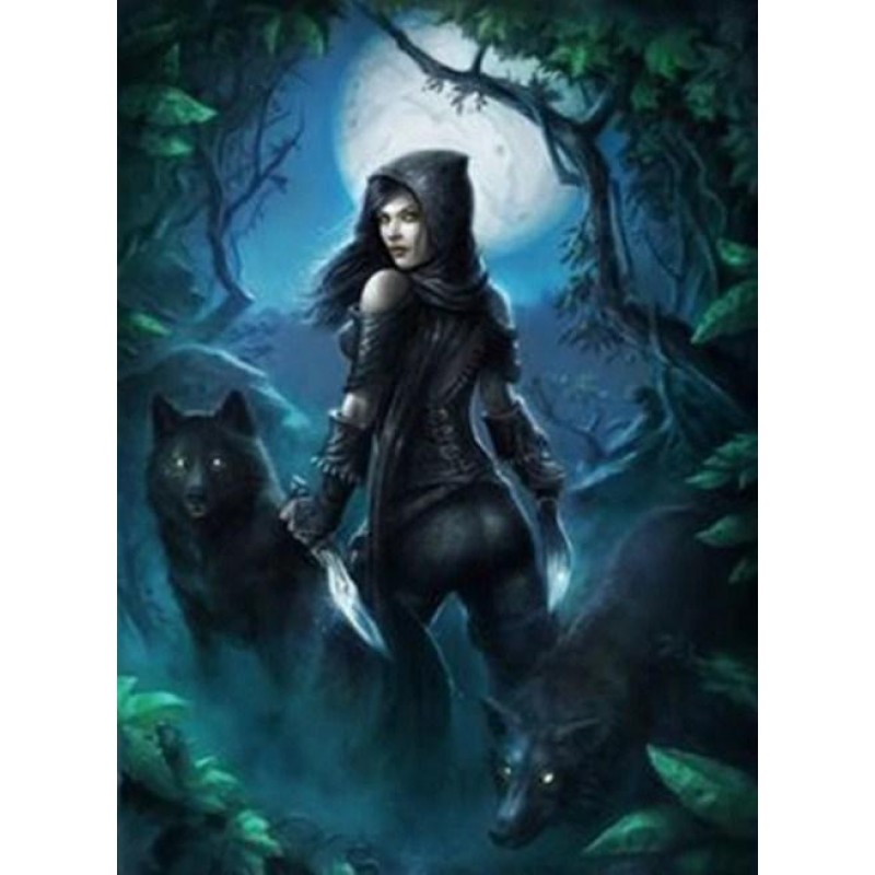 Wolf Girl - Paint wi...