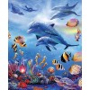 Beautiful Under Water World Painting