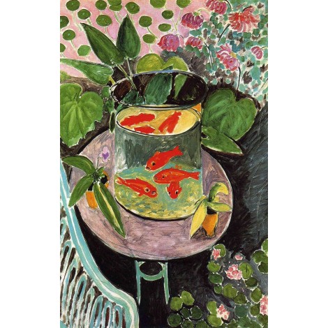 Roy Lichtenstein Matisse Goldfish Diamond Painting