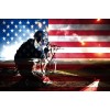 USA Flag & Soldier DIY Diamond Painting