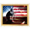 USA Flag & Soldier DIY Diamond Painting