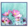Pretty Pink Flowers DIY Painting