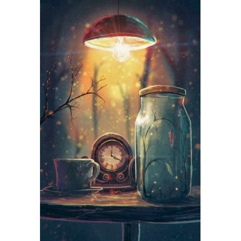 Fantasy Clock DIY Diamond Painting