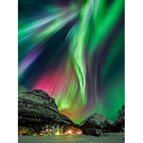 Norway Northern Lights - Diamond Painting