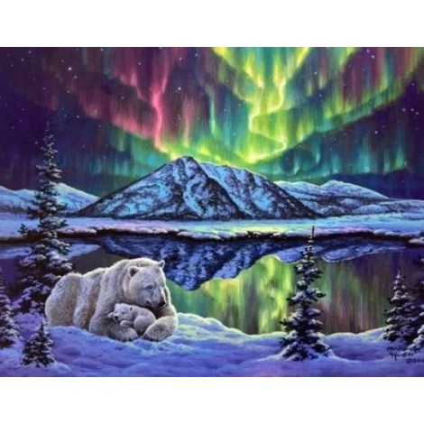 Polar Bears & Northern Lights