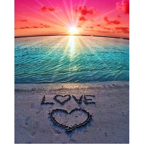 Beach Side Love Painting