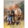 Sweet Old Couple DIY Diamond Paintings