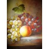 Red & Green Grapes DIY Painting