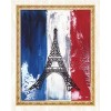 French Flag art DIY Diamond Painting