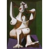 Woman Styling her Hair - Pablo Picasso