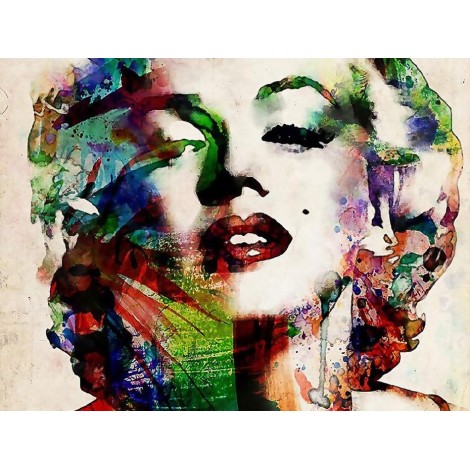Marilyn Monroe Colorful Portrait