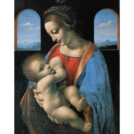 MADONNA LITTA PAINTING - Leonardo da Vinci