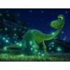 Green Dinosaur Diamond Painting