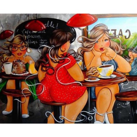 Fat Woman DIY Diamond Paintings
