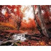 Autumn Forest Landscape Painting