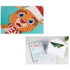 8 Pieces Set Christmas Card Diamond Paintings