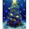 Coral Christmas Tree