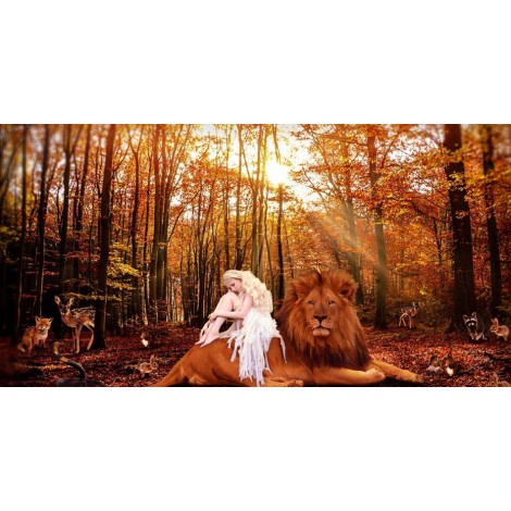 White Girl & Mighty Lion