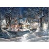 Houses under Snow DIY Diamond Paintings