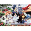 Cats & Birds DIY Diamond Paintings