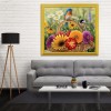 Sparrows & Flowers DIY Painting