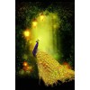 Peacock in Forest Diamond Painting
