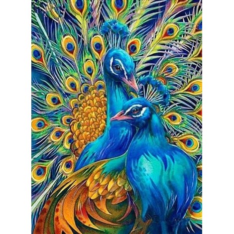 Peacocks Diamond Painting Kit