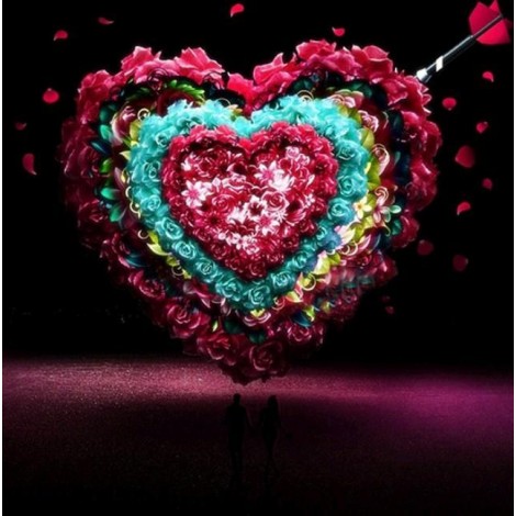 Valentine's Couple - Paint by Diamonds